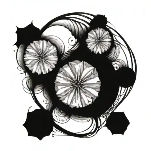 I Want A Tattoo To Cover A Birthmark On My Left Arm Right Now It Looks Like Extended Circle