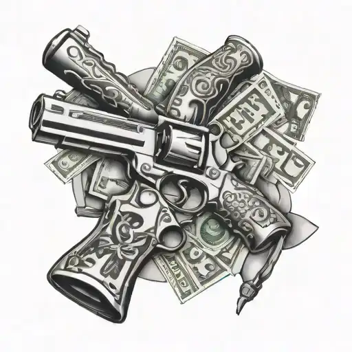 Guns And Money Falling