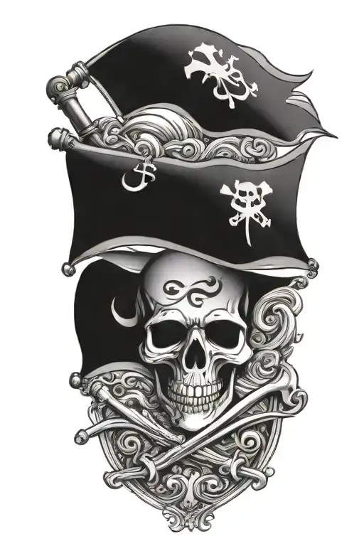 Jolly Roger Flag