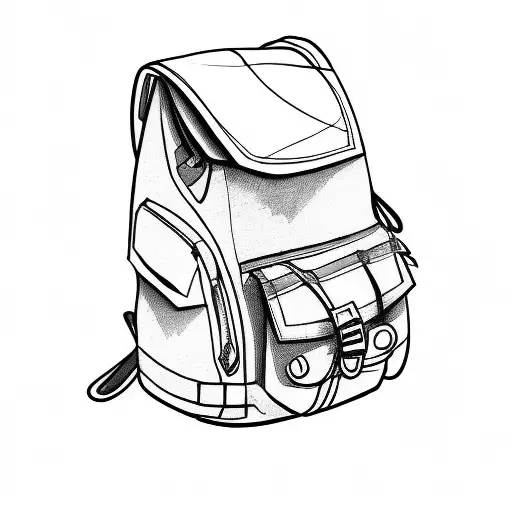 Hiking Backpack With Water Bottle And Straps