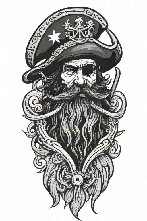 Blackbeard No Quarter Flag