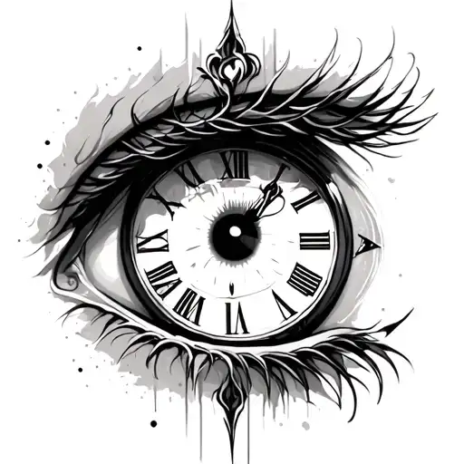 Eye In The Clock