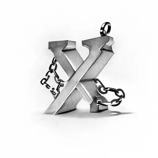 The Word Karma With Chains Around The Letters