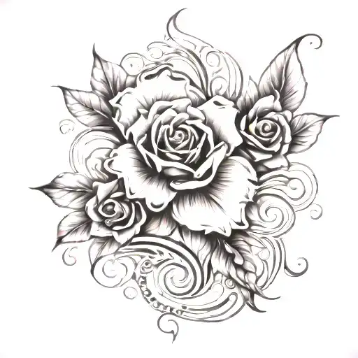 Background Tattoo Design