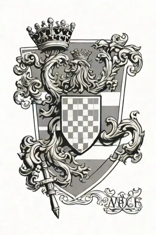 Croatia Flag Filip Aries Versace