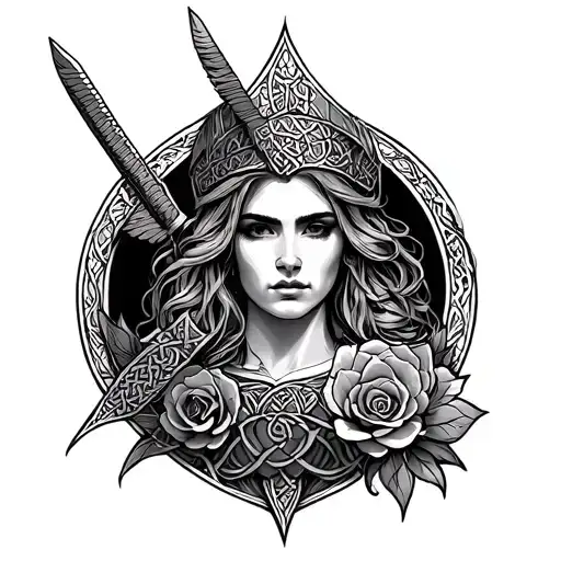 Celtic Brujula Ruas Vikingas Inside Rosa De Los Vientos