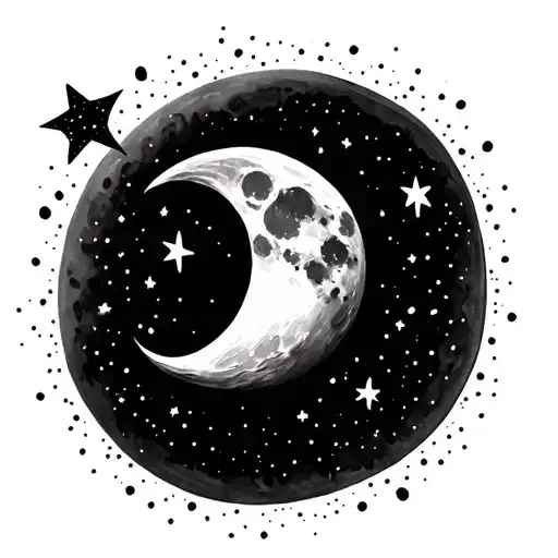 Moon And Stars
