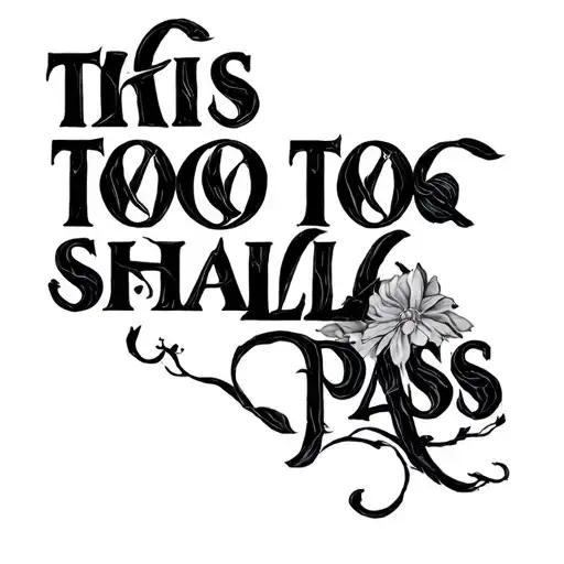 This Too Shall Pass With Roman Sculptures