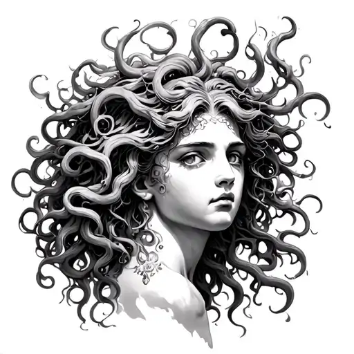 Medusa Transitioning Smoothly Into Demeter
