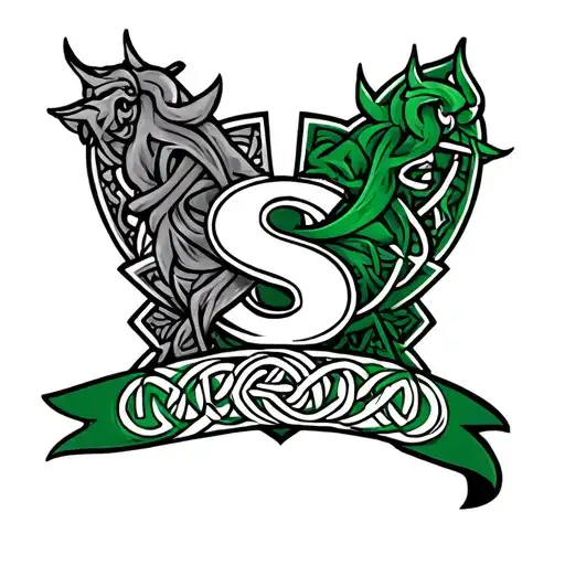 Celtic Fc Irish Tricolor