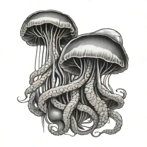 Jelly Fish Intertwined