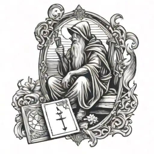 Tarot Card The Hermit