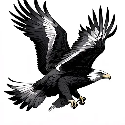 Eagle Flying