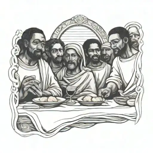 African American Last Supper