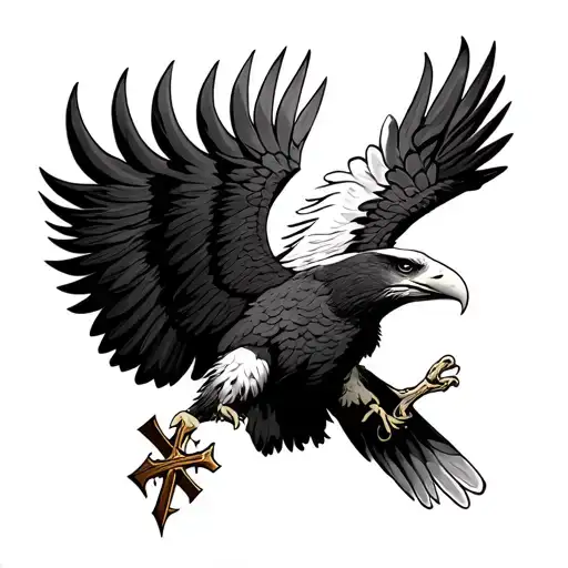 Eagle And Cross