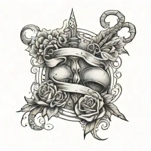 Libra And Scorpio Arm Ta