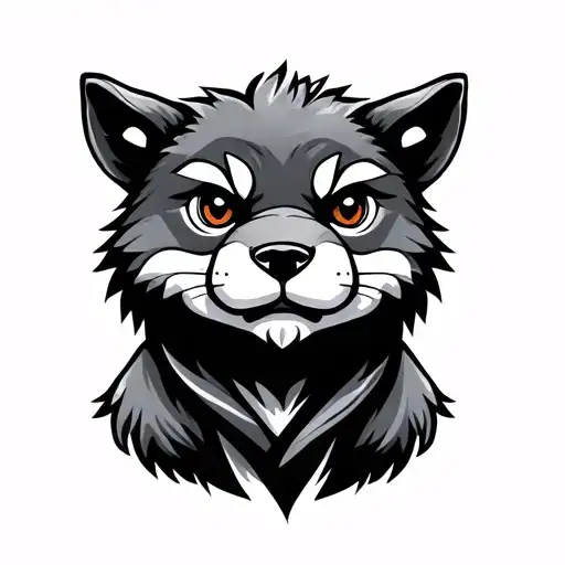 Animal Wearing A Jiu Jitsu Gi