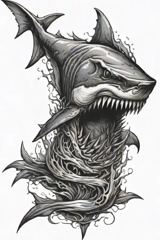 Undead Great White Shark