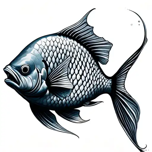 Pisces Fish Swimming