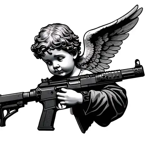 Cherub Holding Ar 15