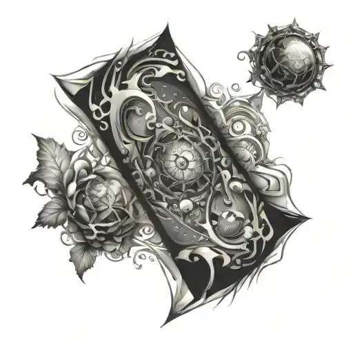 Galaxy Fracktal Forearm Sleeve