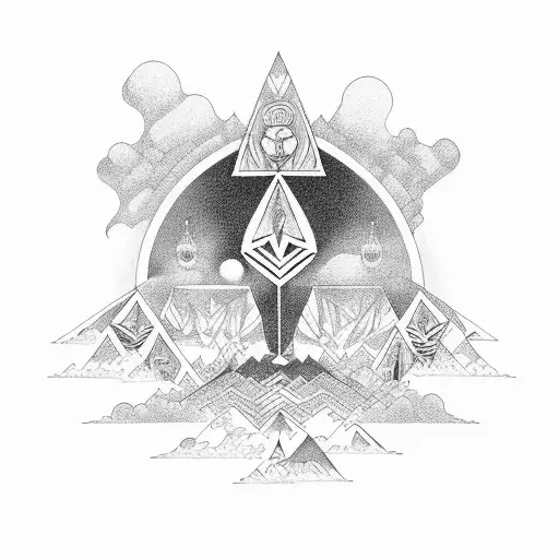 Glastonbury Festival Sunset