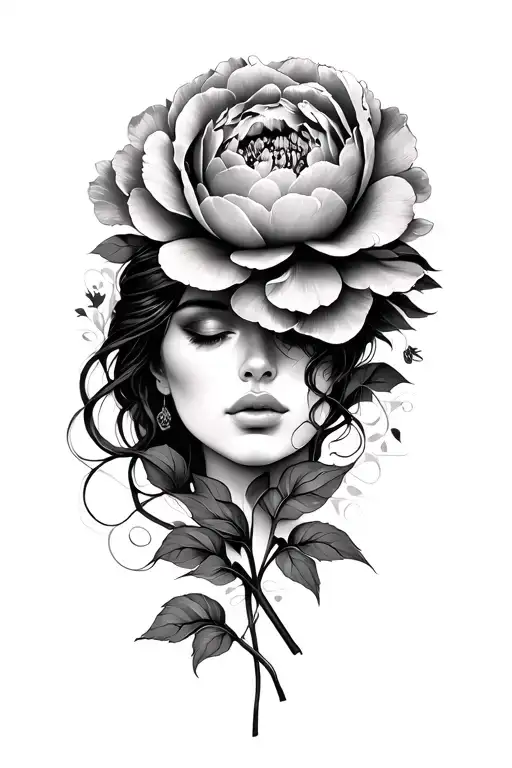 Peonies And Hidden Women Power Wisdom