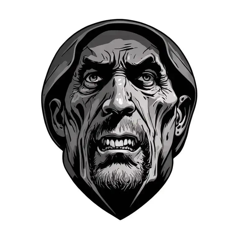 Negan Walking Dead Half Reaper Standing