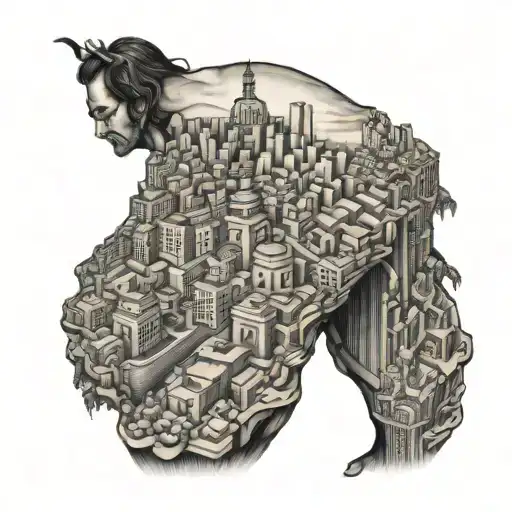 Jesus Mendoza Cityscape With Geographical