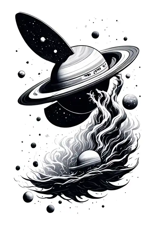 Drifting Through Space Surrounded