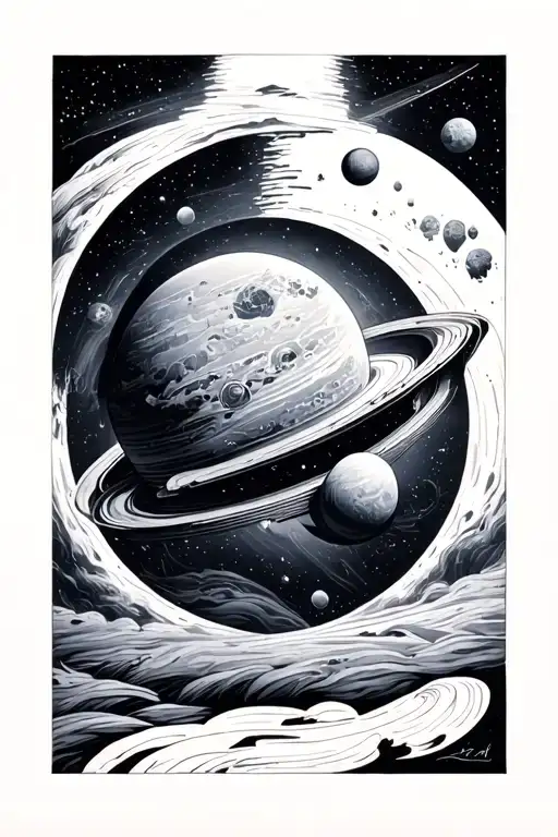 Drifting Through Space Surrounded