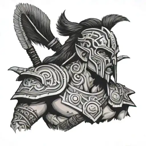 God Of War Aztec Warrior