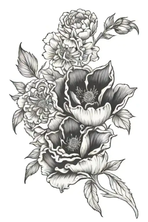 January July August Birth Flowers