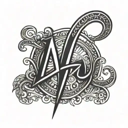 Forearm Ring African Letter For Love