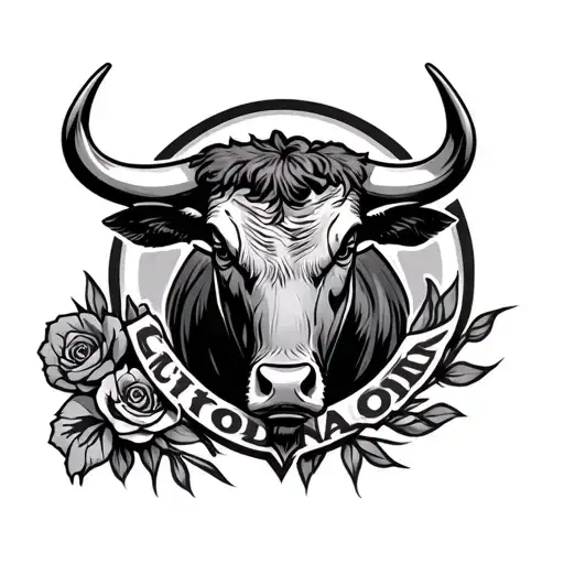 Tattoo Idea For Bull Cuckold Sign Made