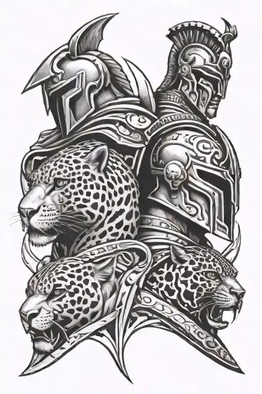 Spartan And Jaguar Warrior