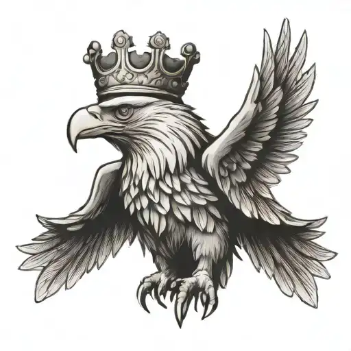 Eagle With Crown