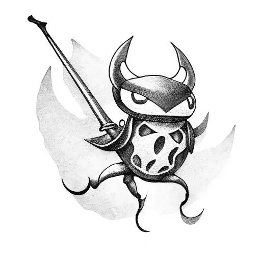 Playing Guitar Hollow Knight