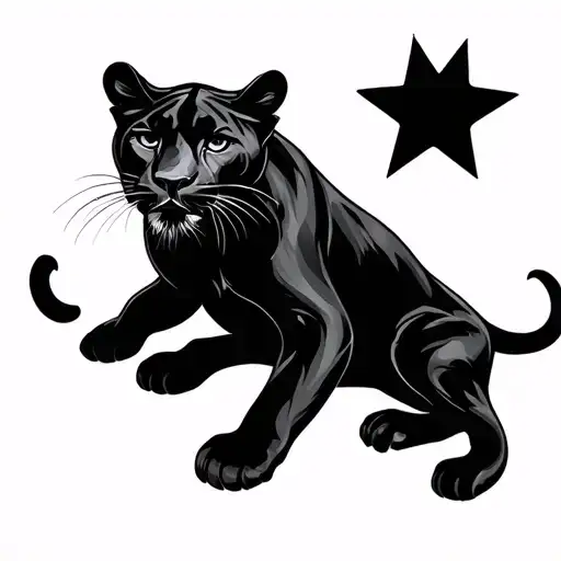Stars Cross Black Culture Panthers Bible Qoute