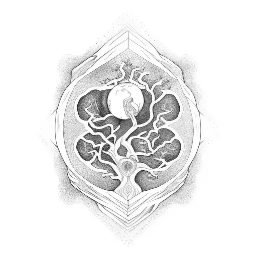 Yggdrasil Half Sleeve