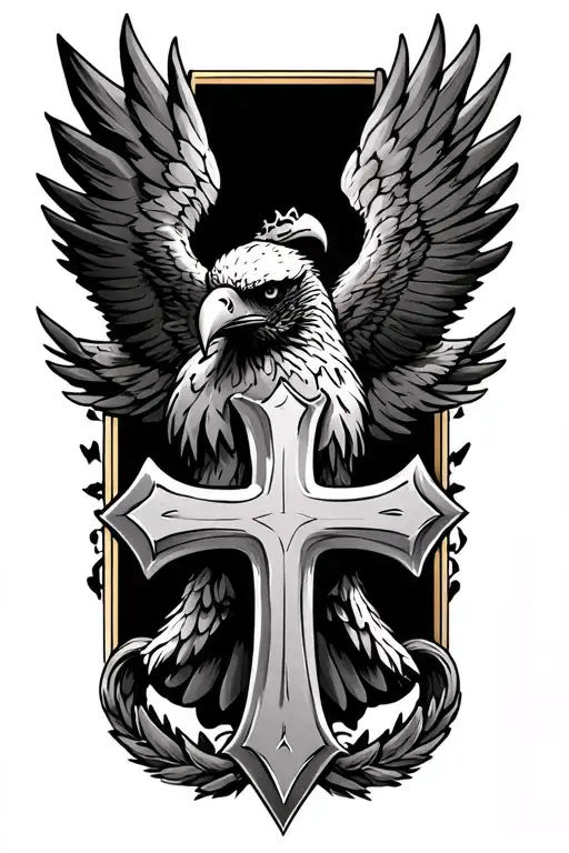 Eagle And Cross