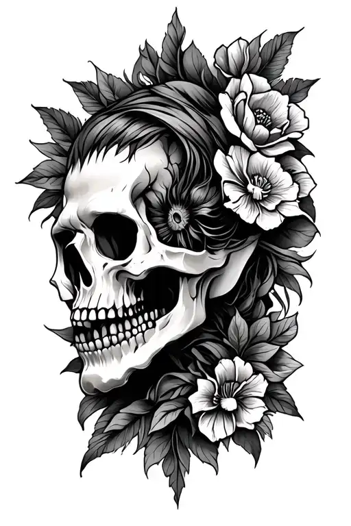 Meaninfull Tattoo Design Combining Elements