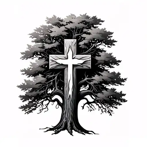 Cedar Tree Cross