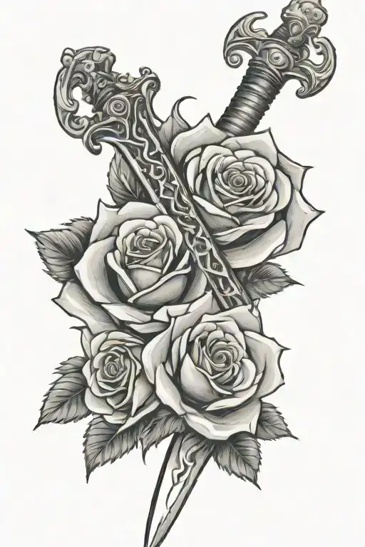 Sword And Roses