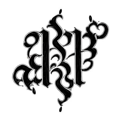Two Word Ambigram Generator