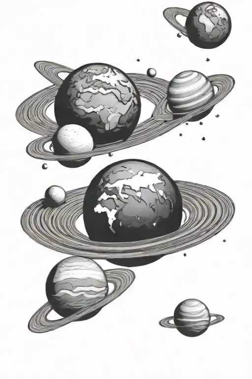Planets In A Line