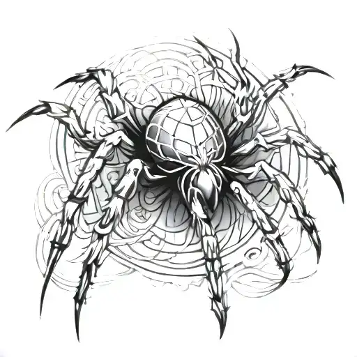 Spider And Japanese Style