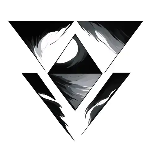 3 Triangles Different Sizes