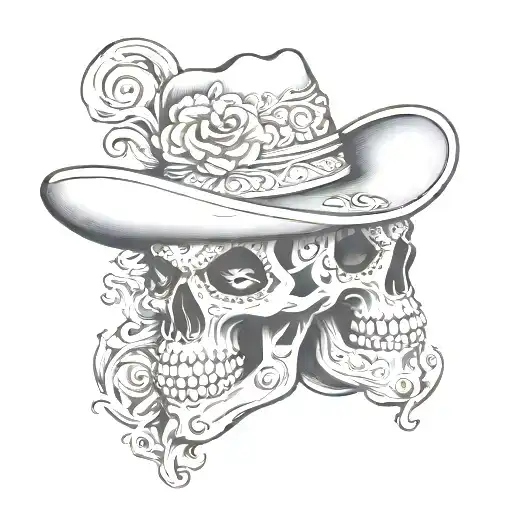 Sugar Skull Cowboy
