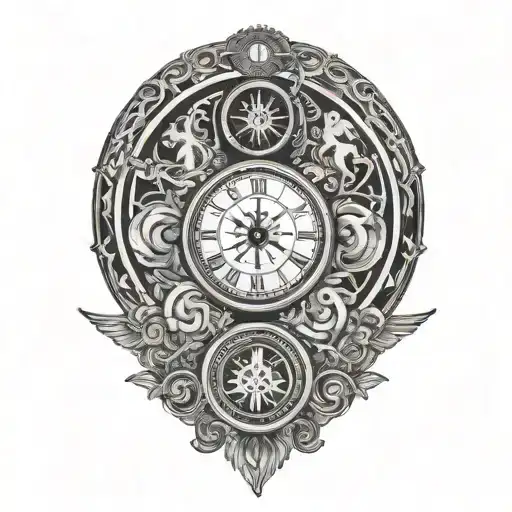 The 4 Symbols Of Stoicism Time Passing